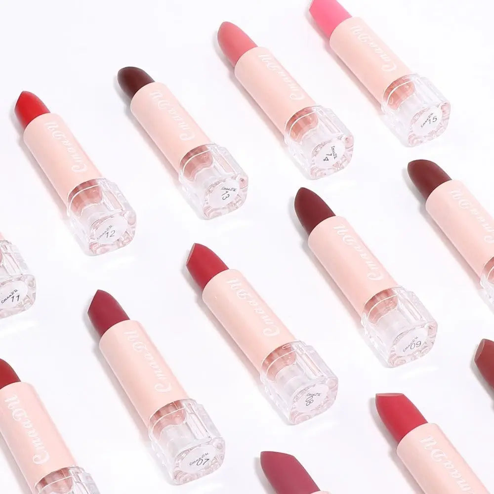 Long-Lasting Matte Velvet Lipstick | Waterproof Non-Stick Matte Lipstick QXL