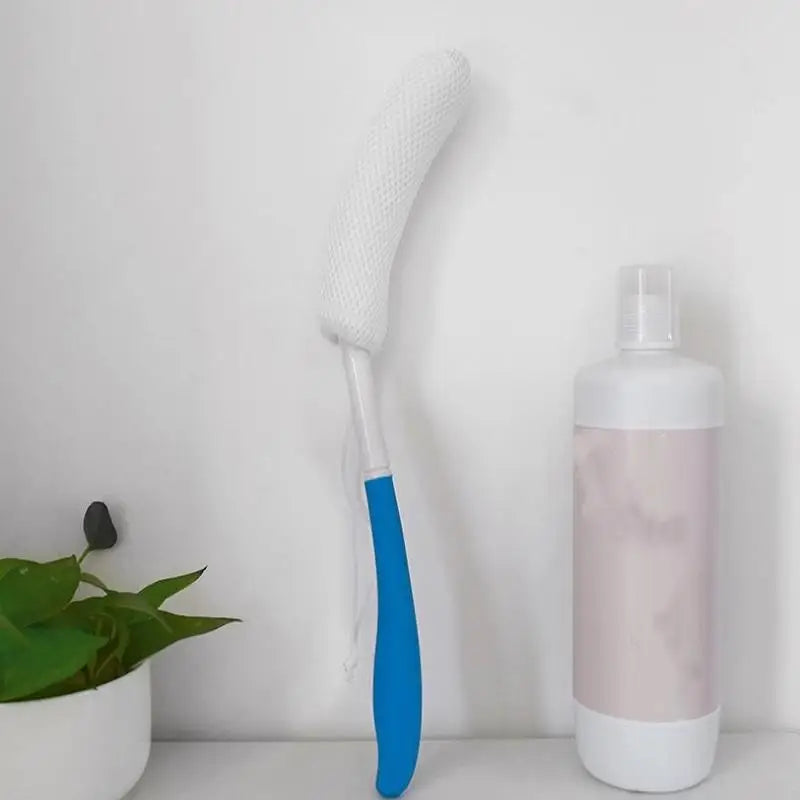 Long Handle Back Scrubber Brush | Exfoliating Mesh Shower Bath Scrubber Brush QXL