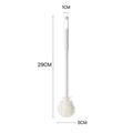 Foldable 360° Silicone Bottle Brush | Long Handle Cup Cleaner Bottle Cleaning Brush QXL WHITE