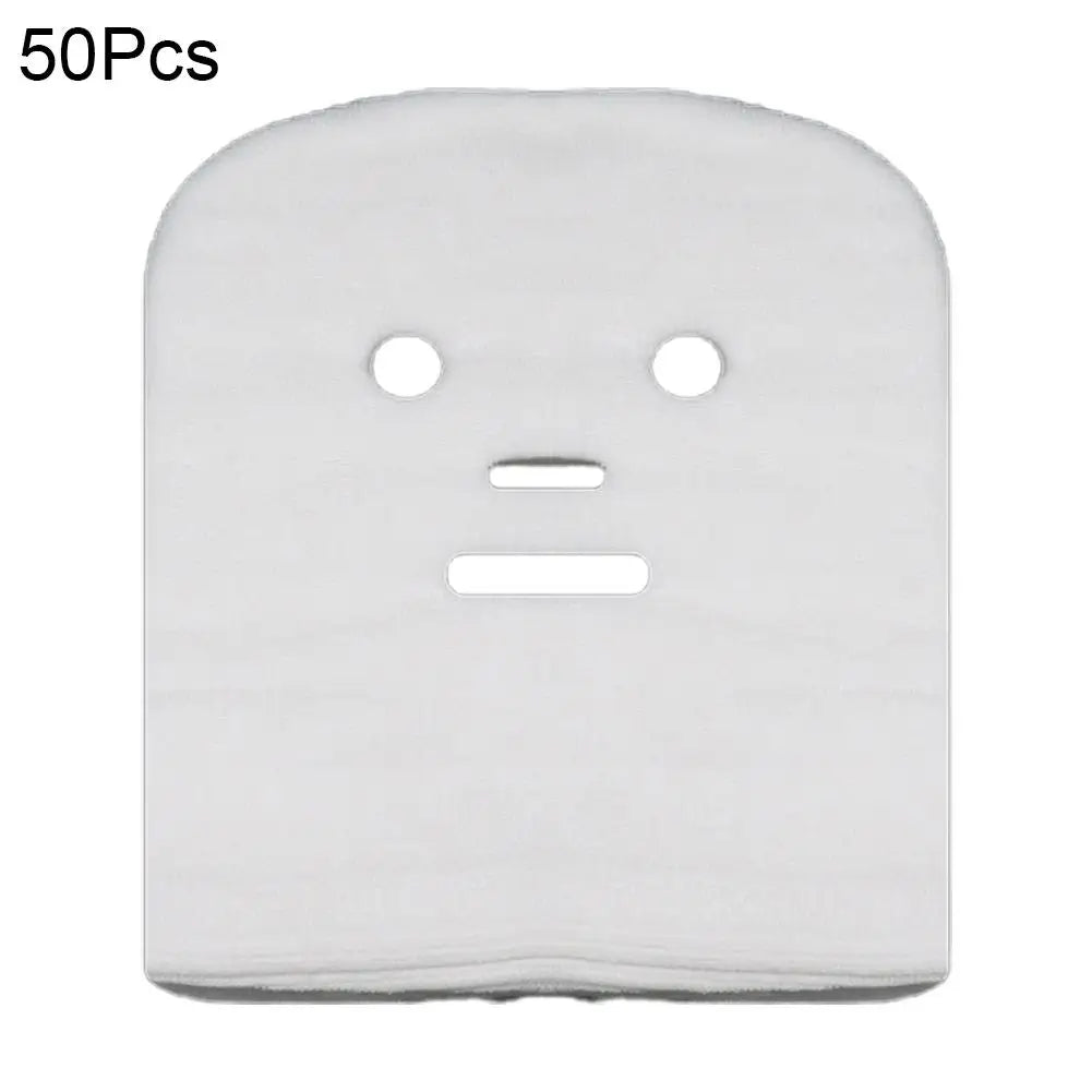 50-Pack Disposable Facial Gauze Mask Sheets | DIY Skincare Facial Mask Sheets QXL style2