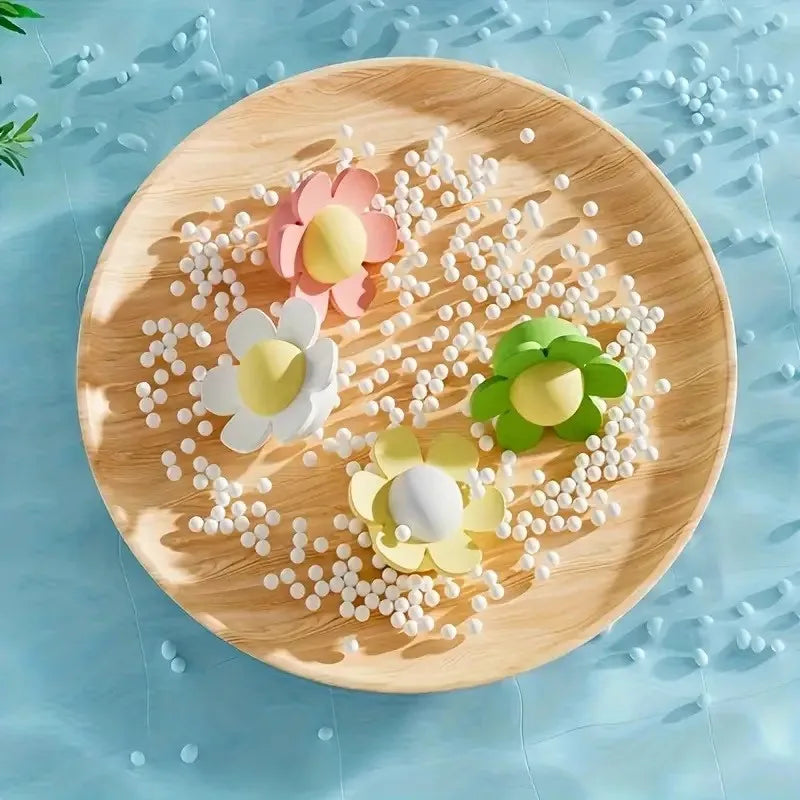 4-Pack Silicone Sink Overflow Plugs – Floral Colors Sink Overflow Plug QXL
