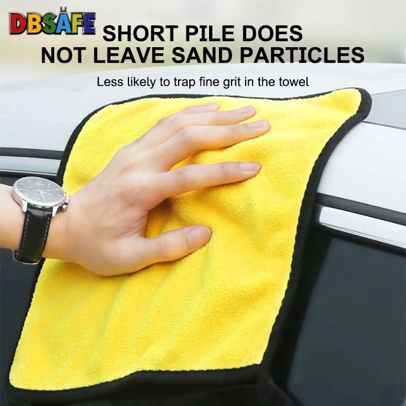 Microfiber Car Wash Detailing Towel | Lint-Free Drying Cloth Car Detailing Towel QXL