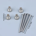 Magnetic Fan Screws & Nut Set | DIY PC Chassis Cooling Mount PC Fan Mount Set QXL A5