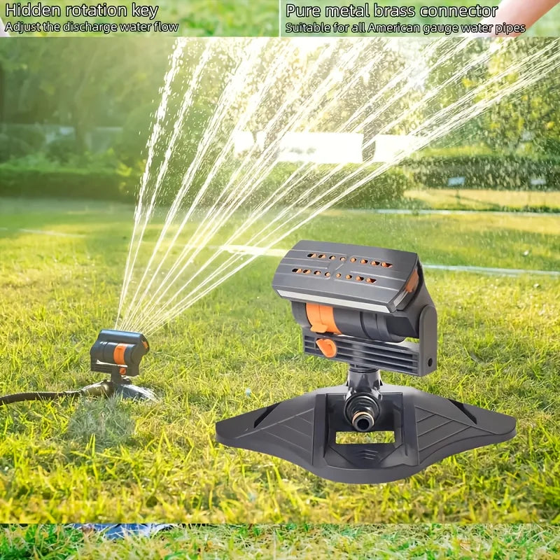 16-Nozzle 180° Rotatable Garden Sprinkler | Auto Irrigation Garden Sprinkler QXL