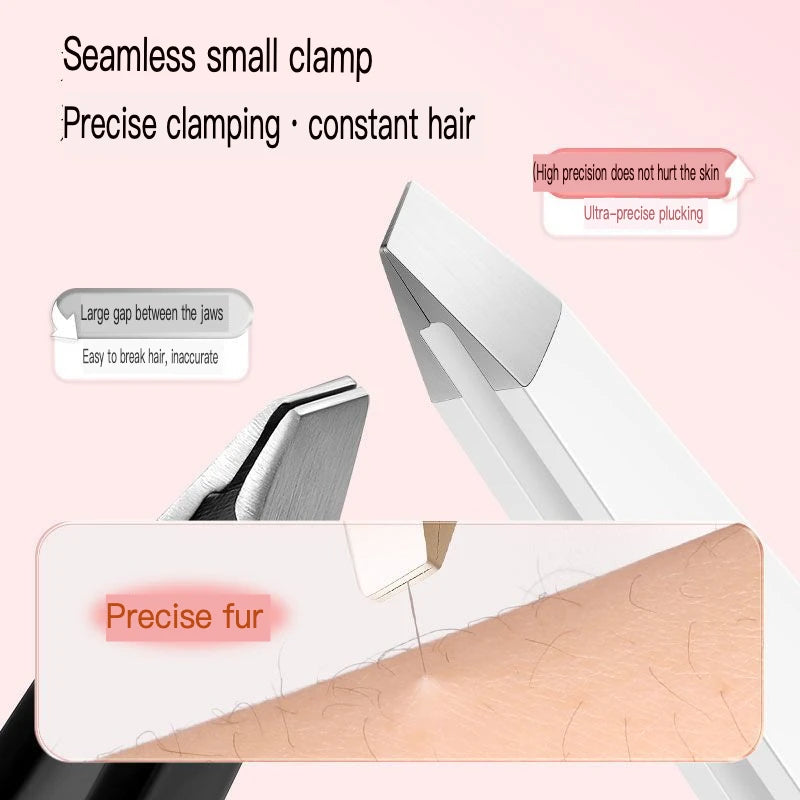 High-Precision Eyebrow Trimmer & False Eyelash Tweezers Eyebrow Tweezers QXL