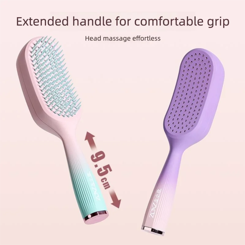 Gradient Telescopic Comb – Anti-Static Scalp Massage Detangler Hair Detangling Comb QXL