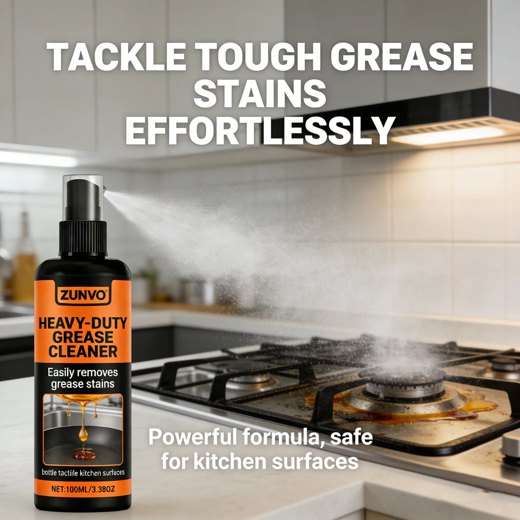 Heavy-Duty Kitchen Grease Cleaner Spray | Multi-Surface Kitchen Degreaser Spray QXL
