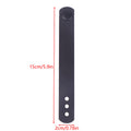 IWB Soft Belt Loops Black Rubberized Nylon | 1.25"–1.75" Belts IWB Belt Loop QXL Black