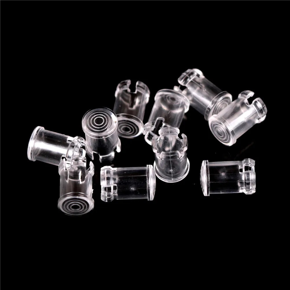 10-Pack 5mm Clear LED Lampshade Protectors | Plastic Covers LED Lampshade Cover QXL