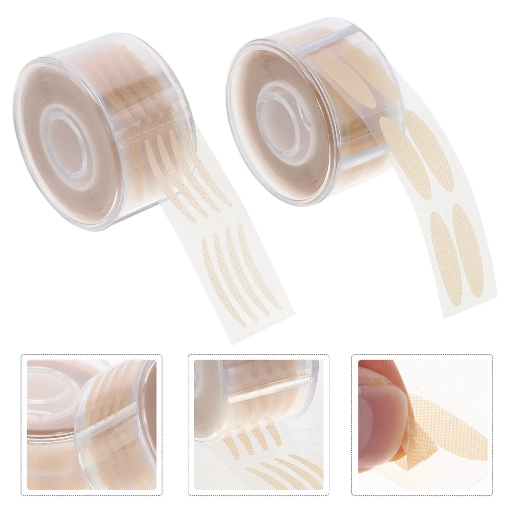 2400 Invisible Double Eyelid Tape Strips – Natural Eye Lift Eyelid Lift Tape QXL