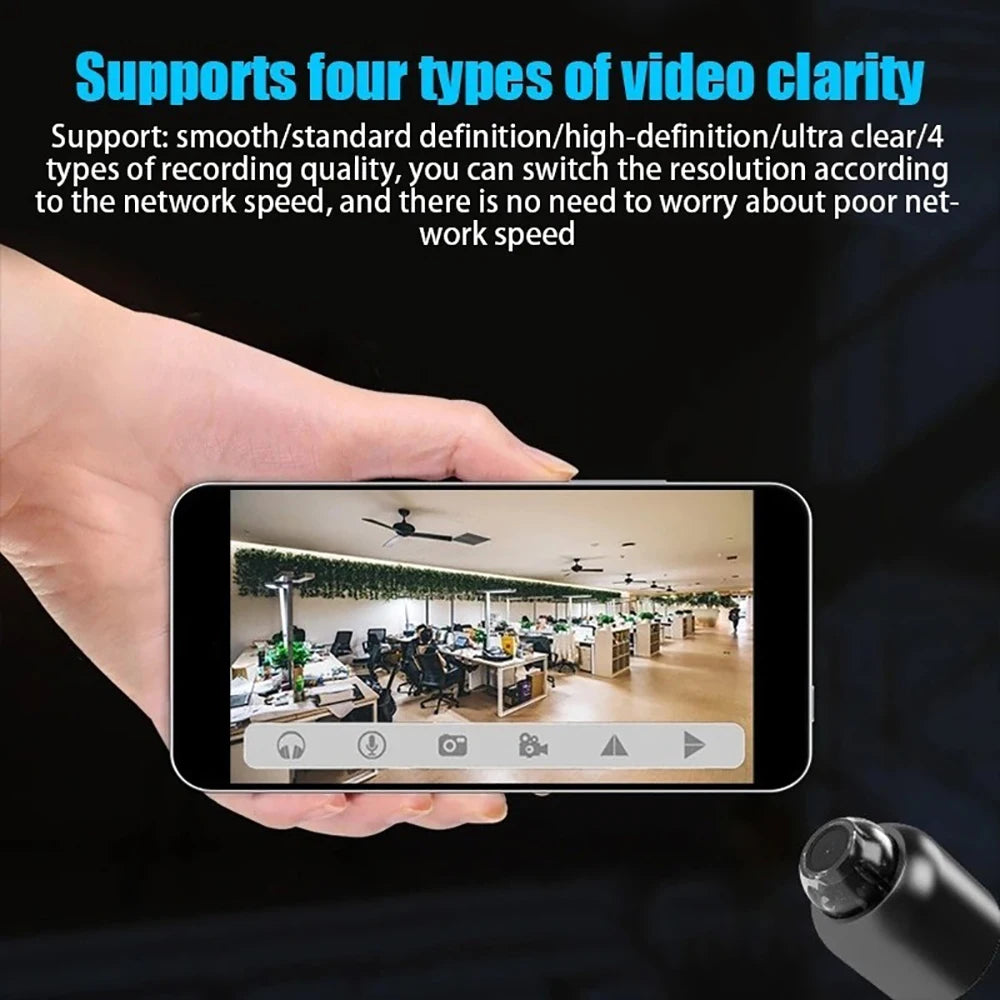 1080P Mini WiFi Camera | Night Vision Baby Monitor & Security WiFi Security Camera QXL