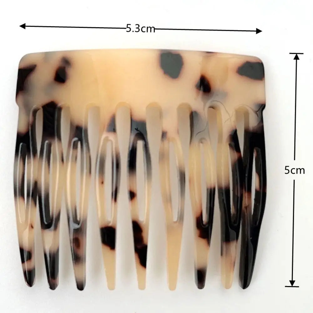 French Side Slide Hair Comb | Bun & Braid Styling Clip Hair Slide Comb QXL