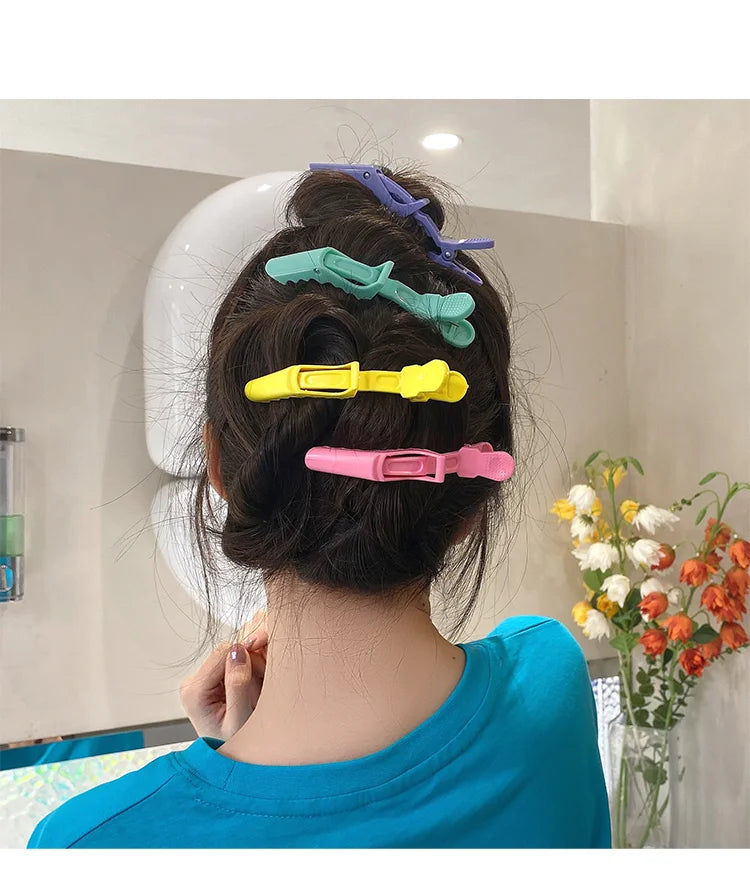 3-Pack Alligator Duckbill Hair Clips | Professional Styling Hair Styling Clips QXL Mixed0 3Pcs