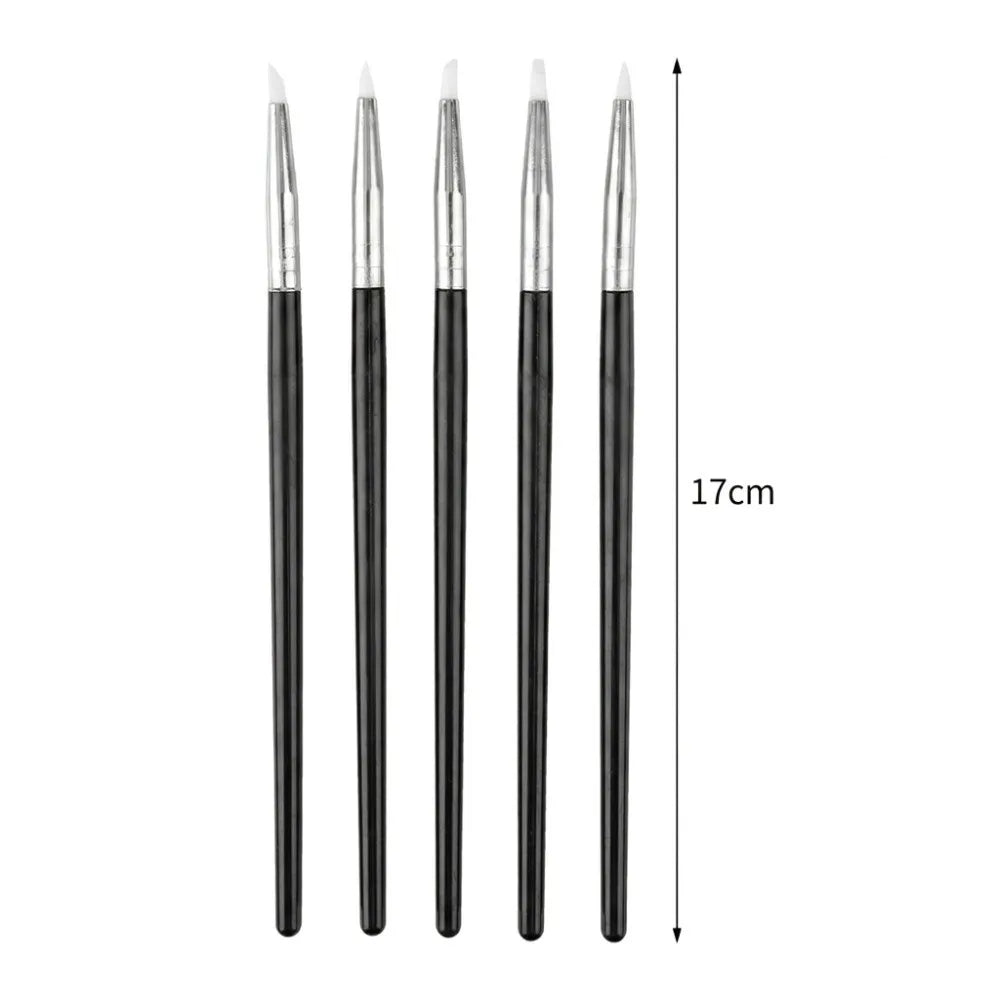 5-Pc Silicone Clay Shaper Sculpting Tool Set | DIY Art Craft Clay Sculpting Tools QXL