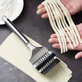 Stainless Steel Hand-Held Noodle Cutter & Press Tool Noodle Cutter Tool QXL 1pc