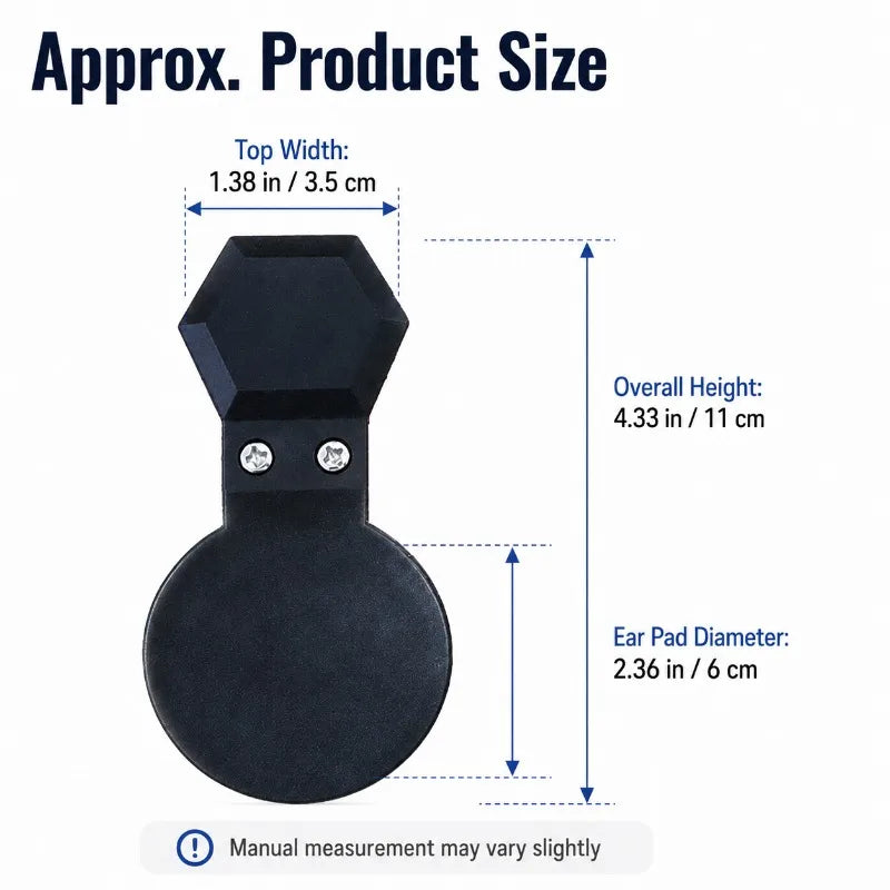 Clip-On Helmet Ear Covers | Wind Buffer for Scooter & E-Bike Helmet Ear Covers QXL