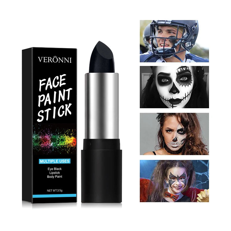 VERONNI Face & Body Paint Stick | 6 Colors Halloween Cosplay Face & Body Paint QXL