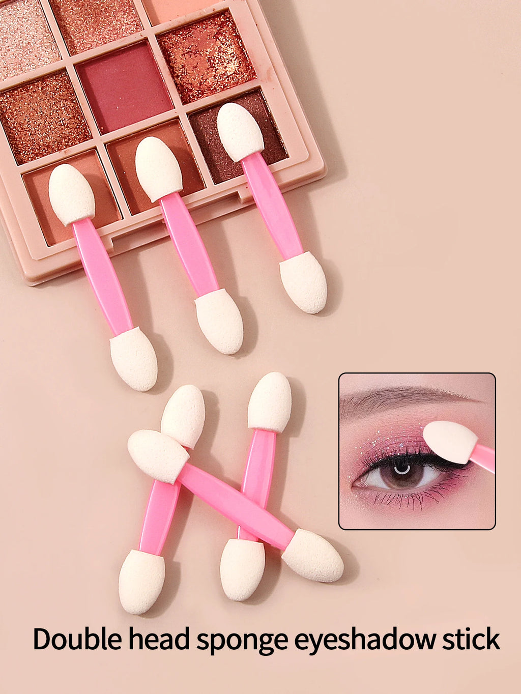 150-Pc Eye Brush Set | Lash, Eyeliner & Sponge Blending Brushes Eye Makeup Brush Set QXL