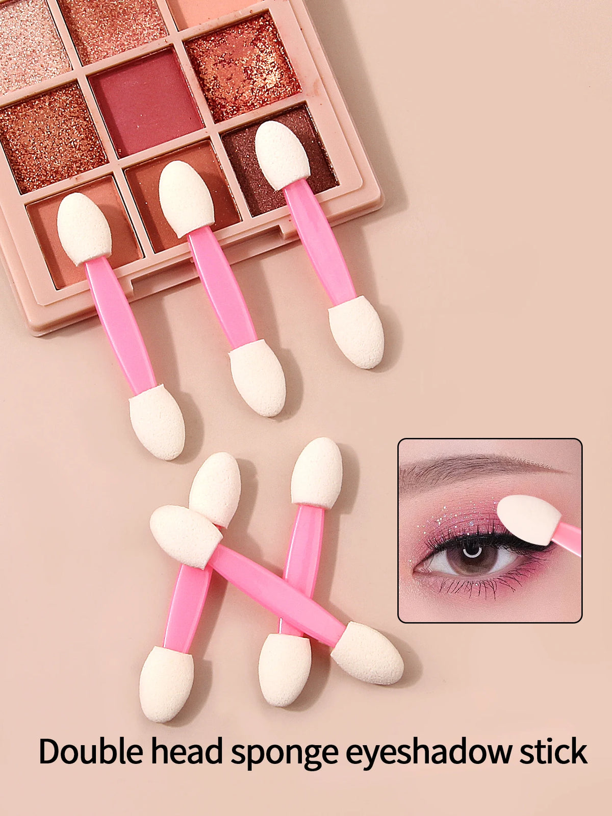 150-Pc Eye Brush Set | Lash, Eyeliner & Sponge Blending Brushes Eye Makeup Brush Set QXL