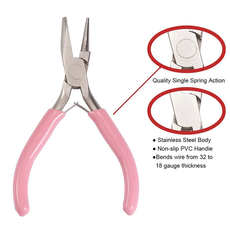 Round Concave Wire Looping Pliers | DIY Jewelry Making Tool Jewelry Making Pliers QXL