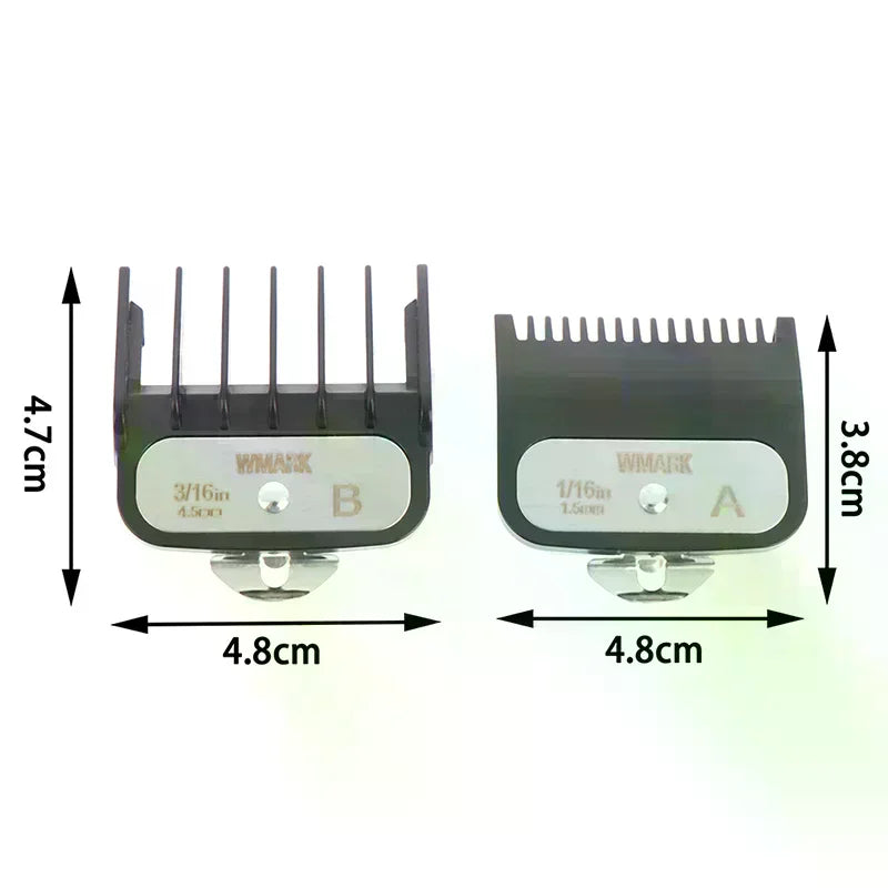 2-Pack Hair Clipper Guide Combs 1.5mm & 4.5mm | Universal Fit Clipper Guide Comb QXL