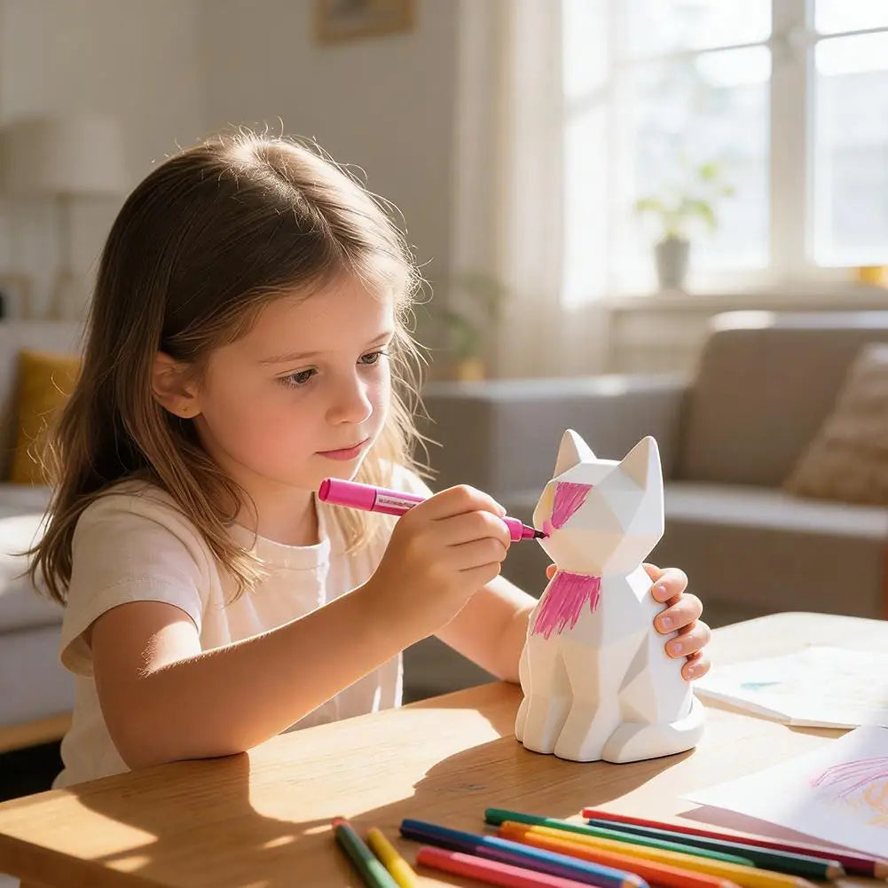 DIY Glow-in-the-Dark Animal Painting Kit | Kids Night Light DIY Art Craft Kit QXL