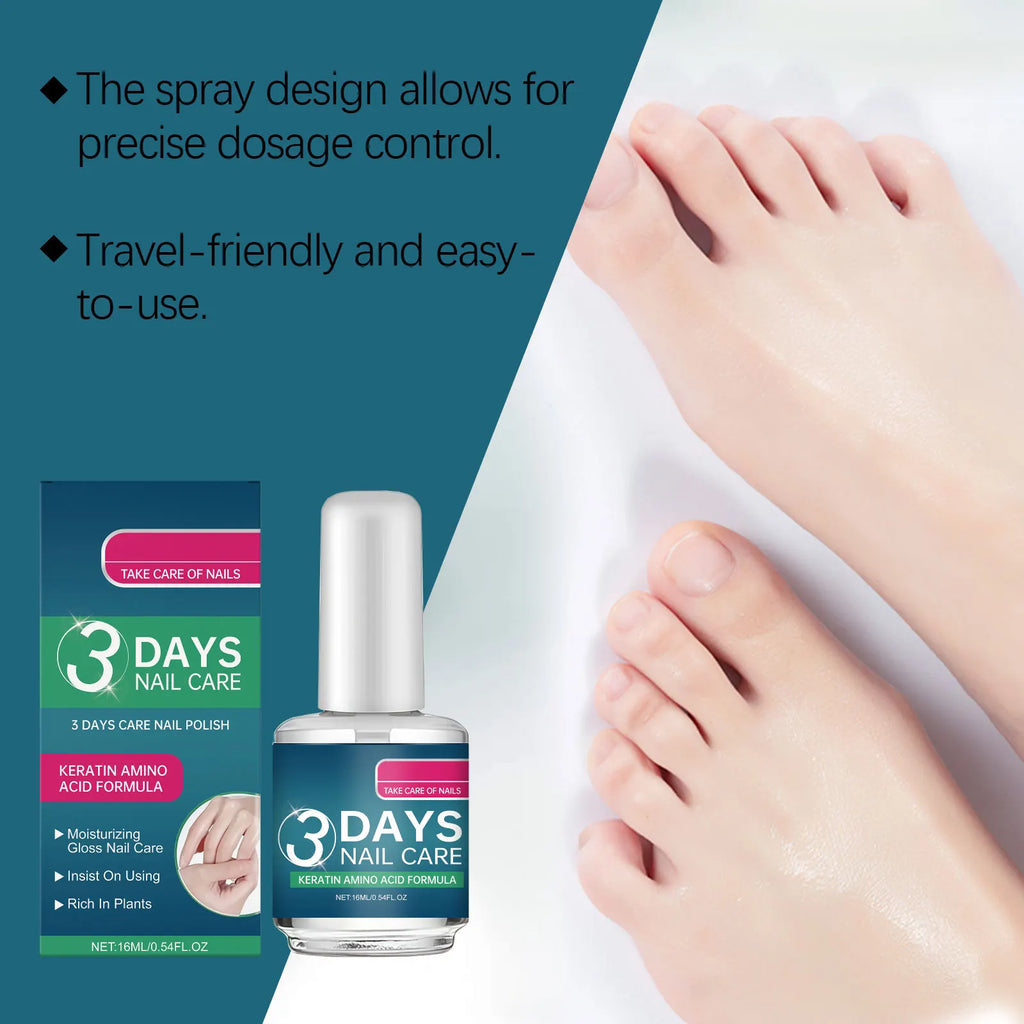 3-Day Nail Repair & Nourishing Oil | Cuticle Treatment 16ml Nail Treatment Oil QXL