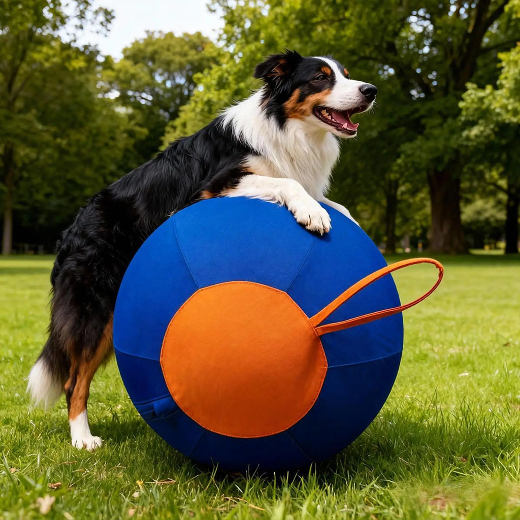Large Dog Herding Ball – Interactive PVC Training & Play Toy Dog Herding Ball QXL