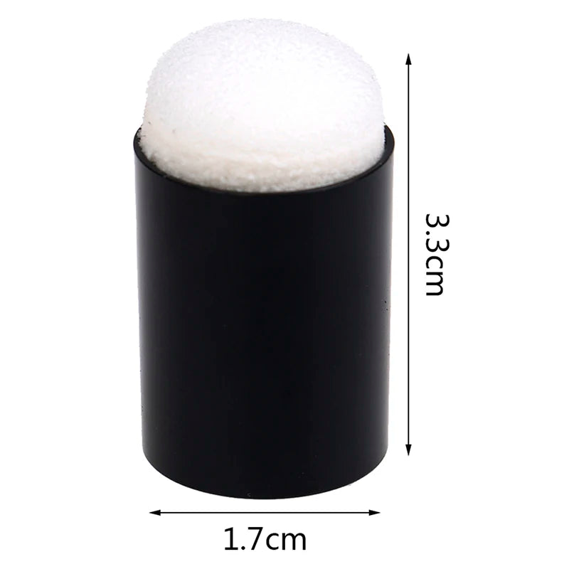 10-Pack Finger Sponge Daubers for DIY Crafts & Stamping Craft Sponge Daubers QXL Black