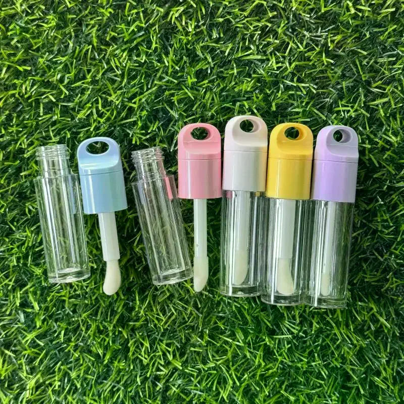 4ml Empty Lip Gloss Tube with Big Brush Wand | Refillable DIY Lip Gloss Tube QXL