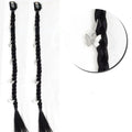 2-Pack Clip-In Braided Hair Extensions | Synthetic Twist Clip-In Hair Extensions QXL ldhd 2Pcs