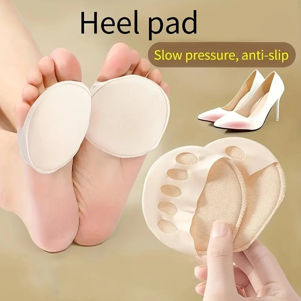 2-Pack Forefoot Cushion Socks | Anti-Slip Metatarsal Support Forefoot Cushion Sock QXL