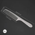 Stainless Steel Anti-Static Barber Comb | Salon Styling Barber Styling Comb QXL K1