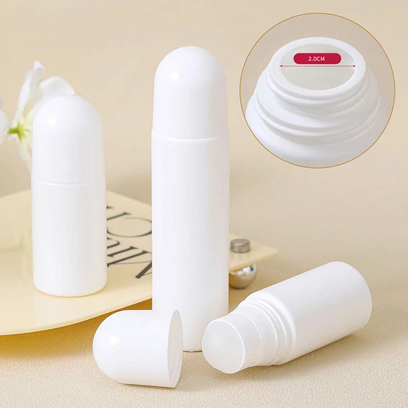 50/100ml Refillable Roller Ball Bottle for Essential Oils & DIY Roller Ball Bottle QXL