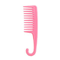 Anti-Static Wide Tooth Bending Comb for Wigs & Hair Styling Wide Tooth Hair Comb QXL Pink