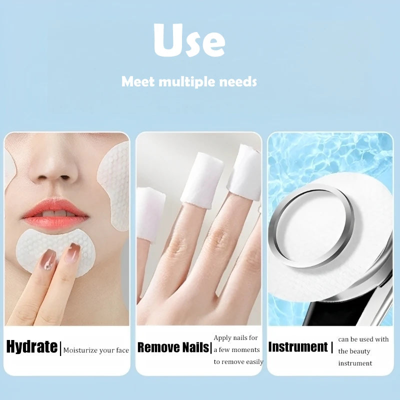 Disposable Cotton Makeup Remover Pads 300/600/1200pc | Soft Pearl Makeup Remover Pads QXL