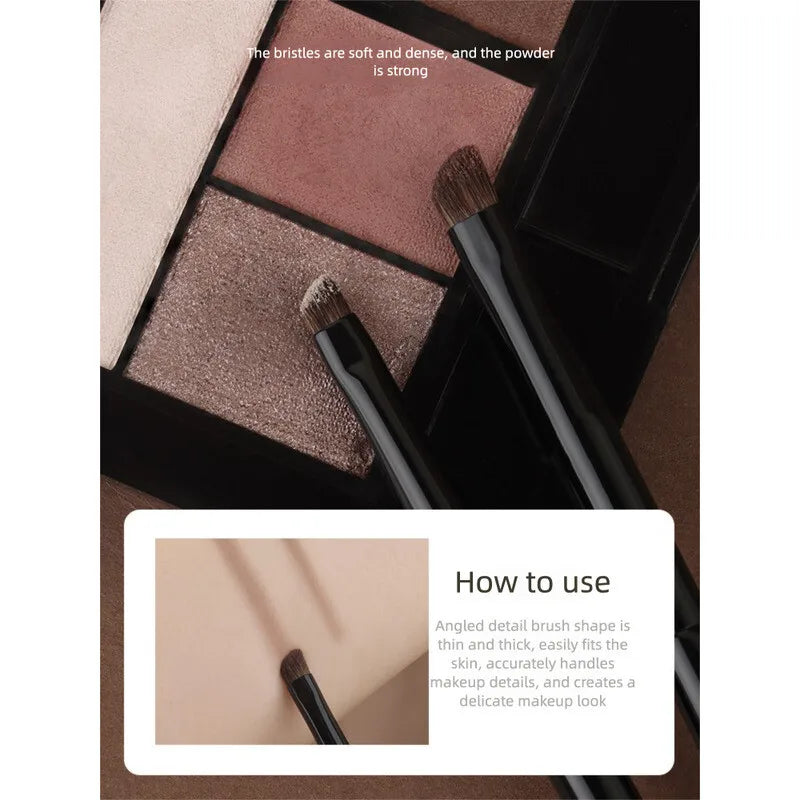 Mojie M213 Angled Detail Eye Brush | Precision Shading Angled Eye Brush QXL