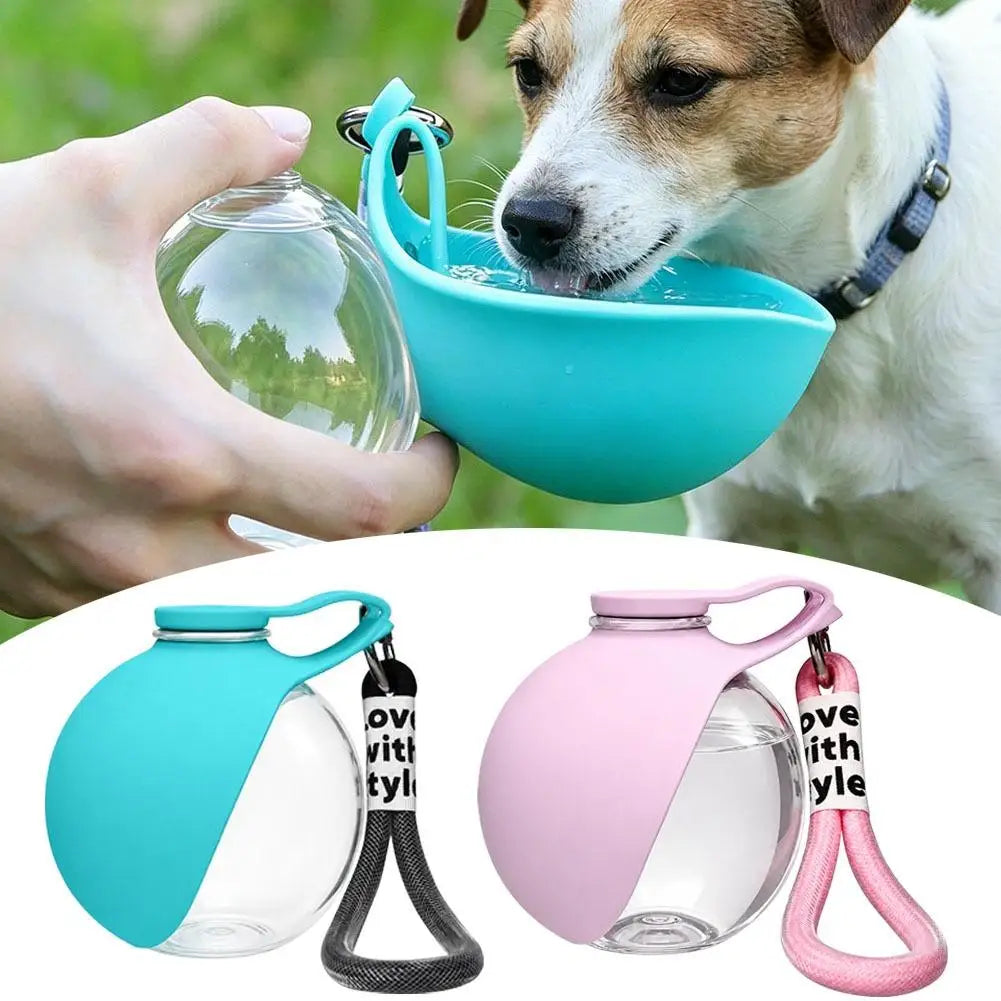 Portable Leakproof Dog Water Bottle | Foldable Travel Cup Pet Travel Bottle QXL