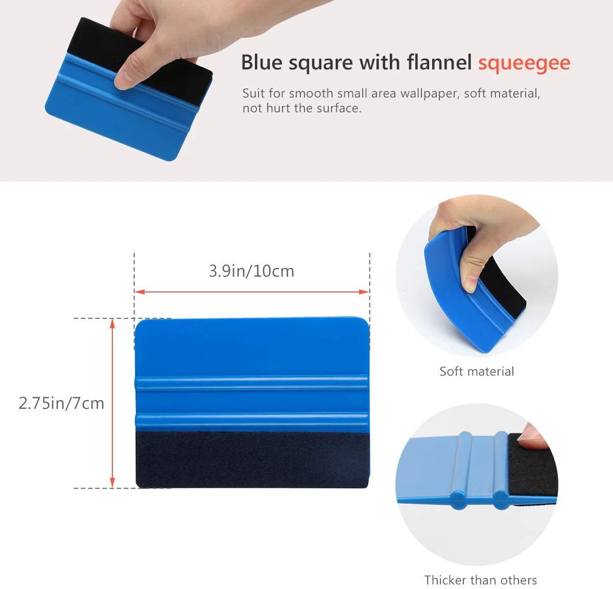 Car Window Tinting Tool Kit | Squeegee, Knife & Scraper Window Tinting Kit QXL