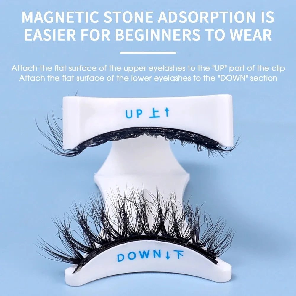Magnetic Eyelash Applicator Clip & Curler for False Lashes Eyelash Applicator Clip QXL