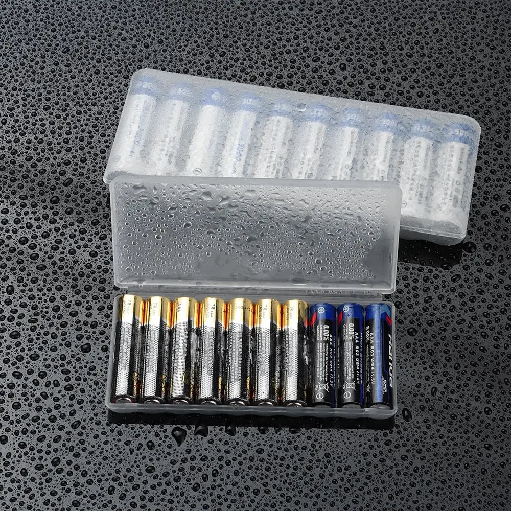 Battery Storage Box 4/10 Slot | AA AAA 18650 Organizer Case Battery Storage Case QXL