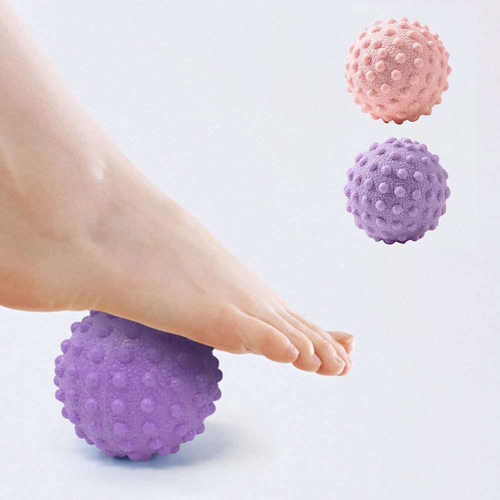 TPR Spiky Fascia Massage Ball | Back, Foot & Yoga Tool Fascia Massage Ball QXL