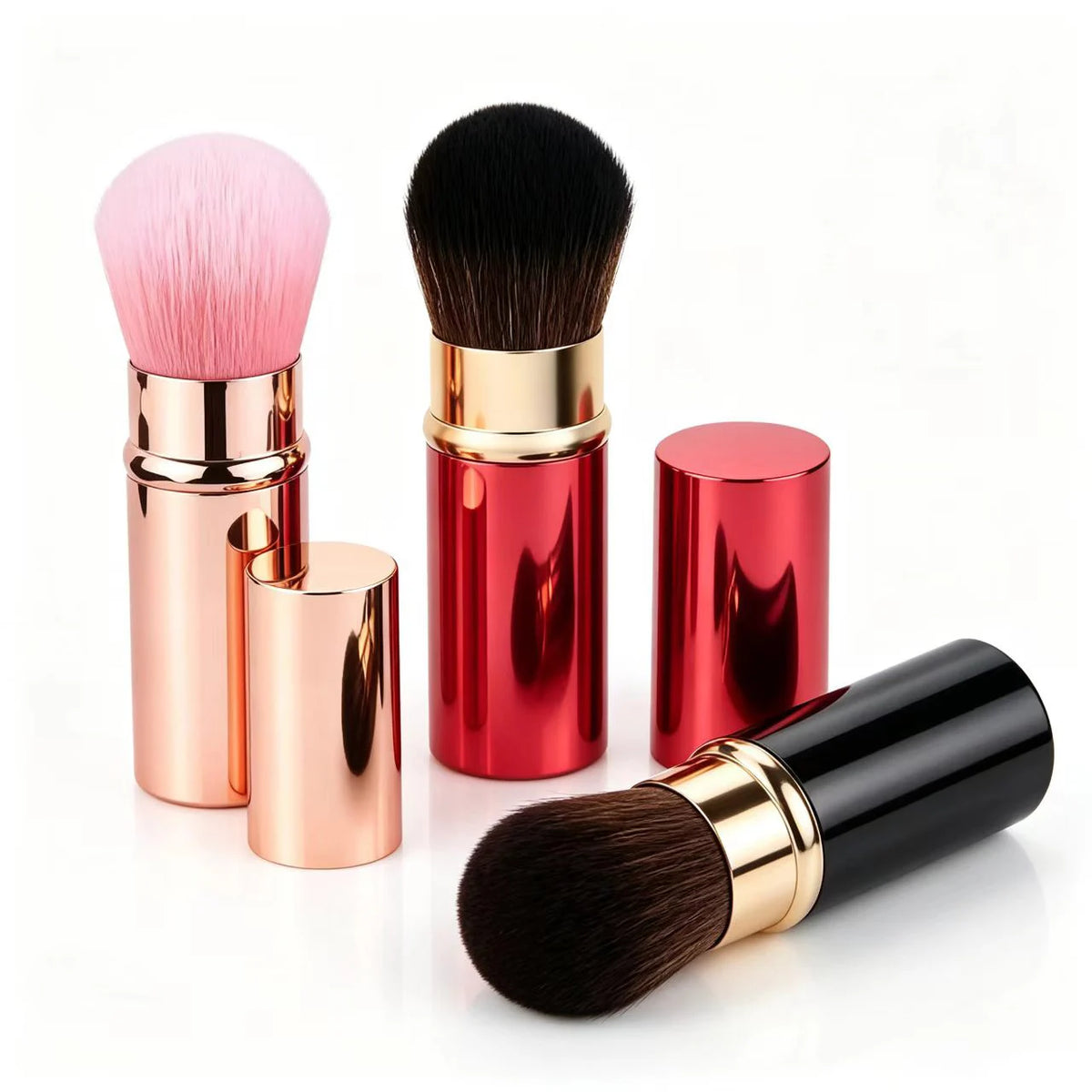 Telescopic Travel Makeup Brush | Blush, Contour & Powder Travel Makeup Brush QXL