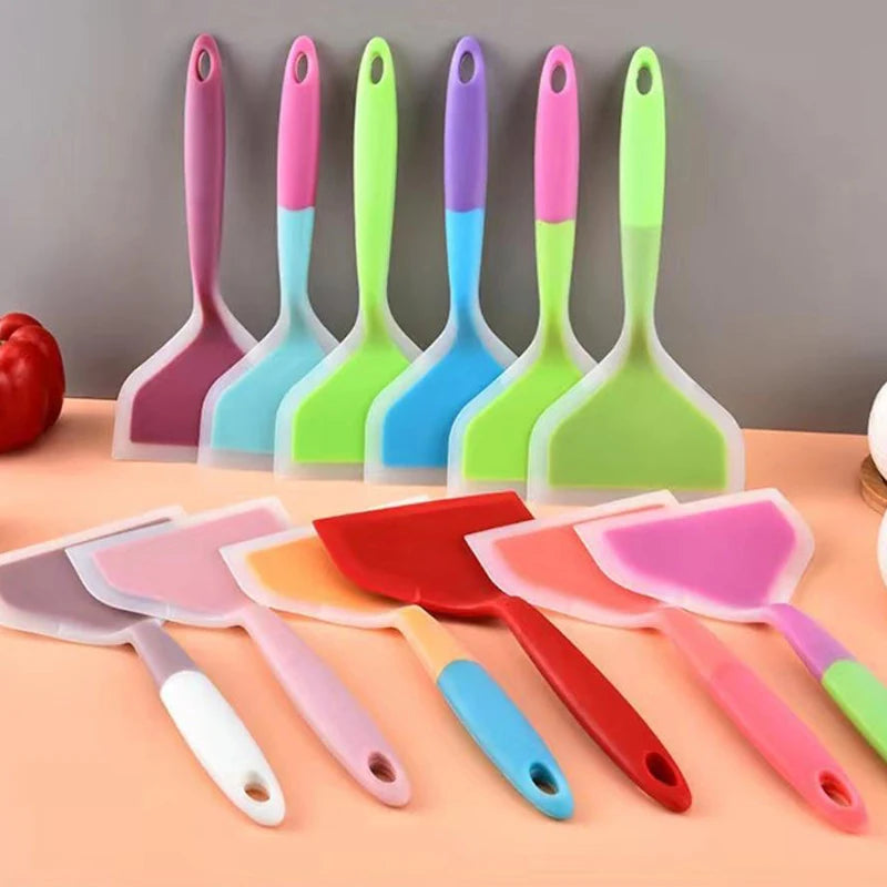 Silicone Spatula Wide Pancake Turner & Egg Flipper Silicone Spatula QXL