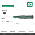 Precision Magnetic Mini Screwdriver | Phillips & Slotted Precision Screwdriver QXL Slotted 1.0x50mm