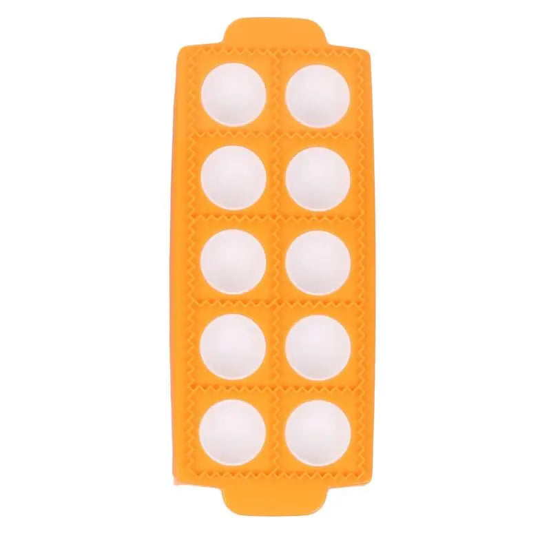 10-Pc Tortellini Mold & Ravioli Cutter Pasta Making Kit Pasta Making Kit QXL E