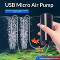 Mini USB Silent Aquarium Air Pump | Portable Fish Tank Oxygenator Aquarium Air Pump QXL Default Title