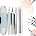 Stainless Steel Blackhead Extractor Tool Kit | Anti-Slip Blackhead Extractor Kit QXL Default Title