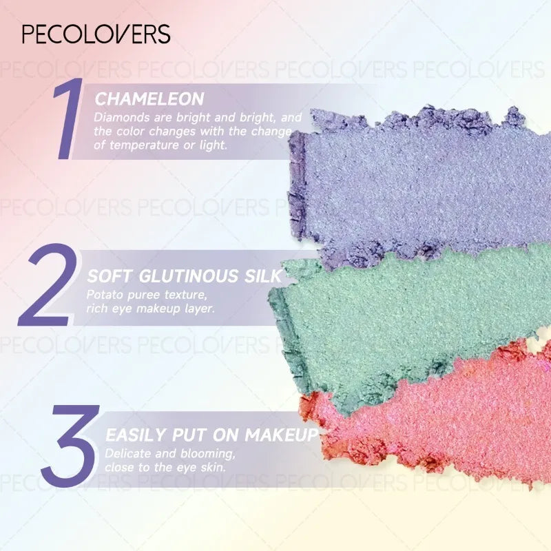 PECOLOVERS Mashed Potato Eyeshadow | Waterproof Holiday Makeup Eyeshadow QXL