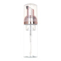 Foam Pump Bottle 30/50/80ml – Refillable Rose Gold Dispenser Foam Pump Bottle QXL Clear-Rose gold-50ml